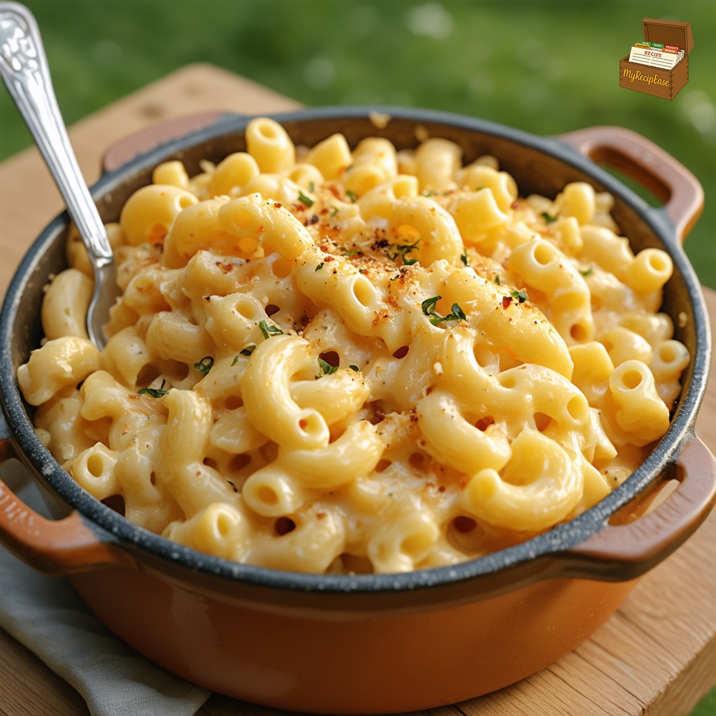 Creamy Homeade Baked Mac and Cheese recipe
