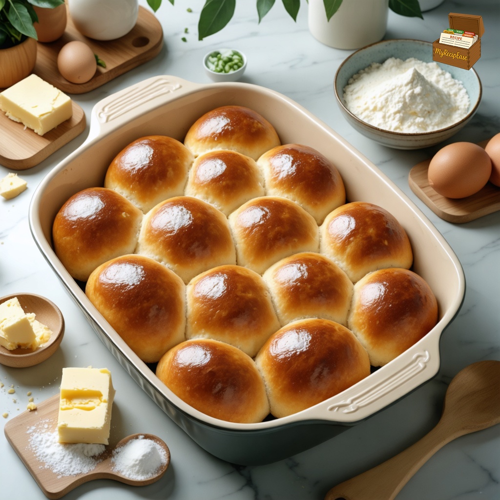 Soft Dinner Rolls recipe