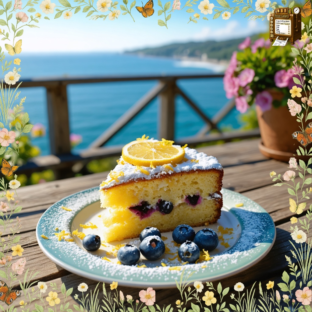 Lemon Blueberry Cake recipe