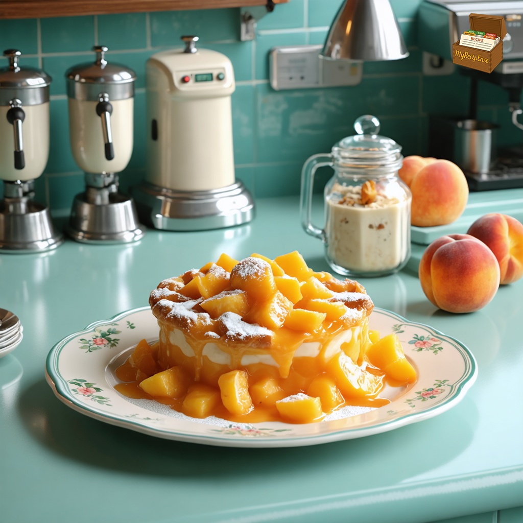 Peach Cobbler, Old School recipe