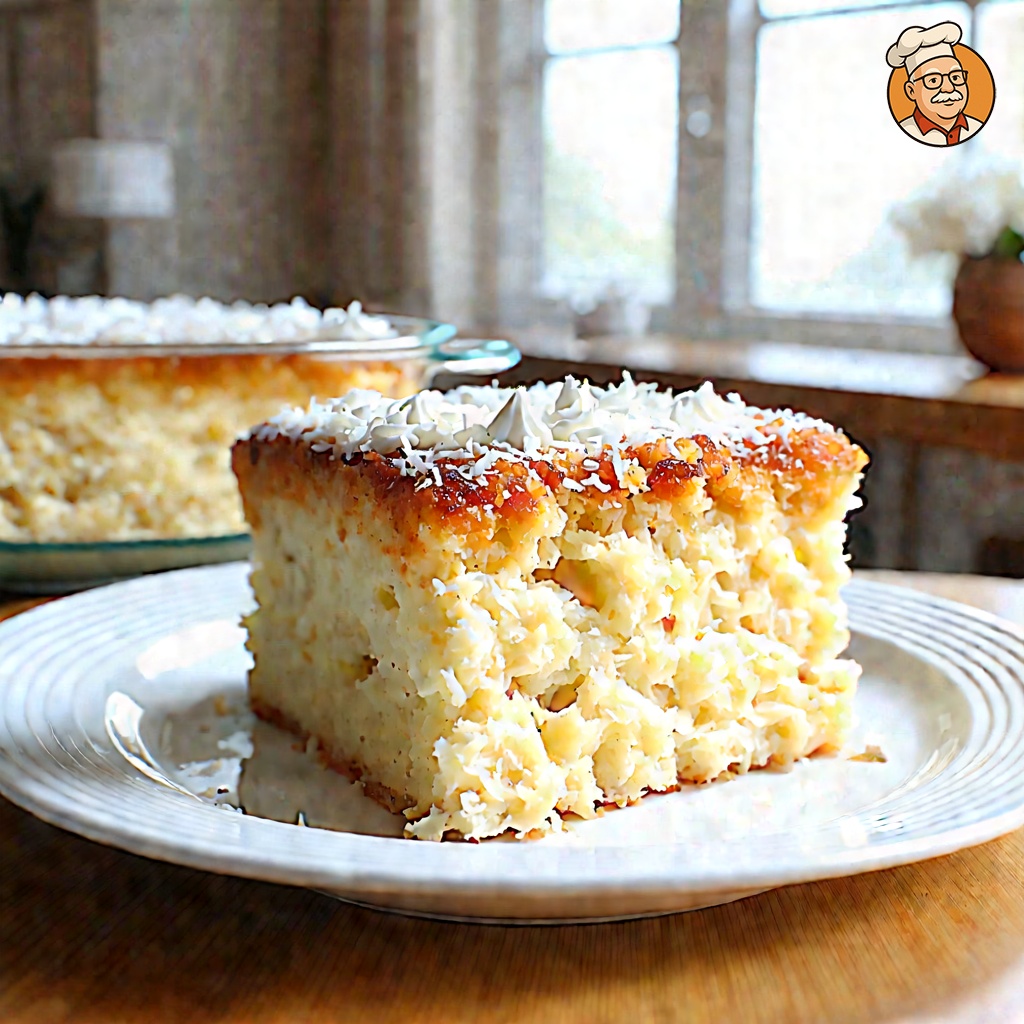 Coconut Cream Poke Cake recipe