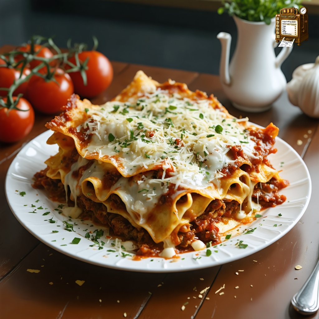 Slow Cooker Lasagna recipe