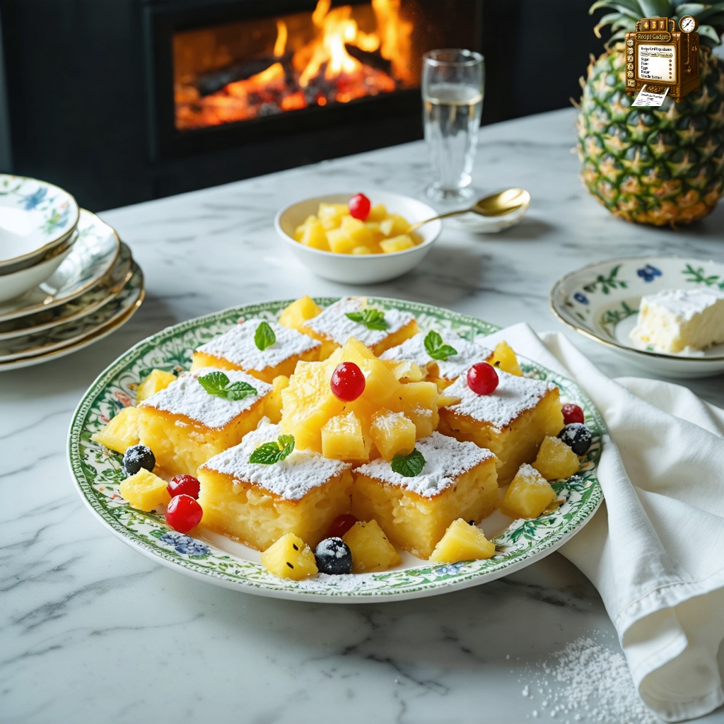 Pineapple Squares recipe