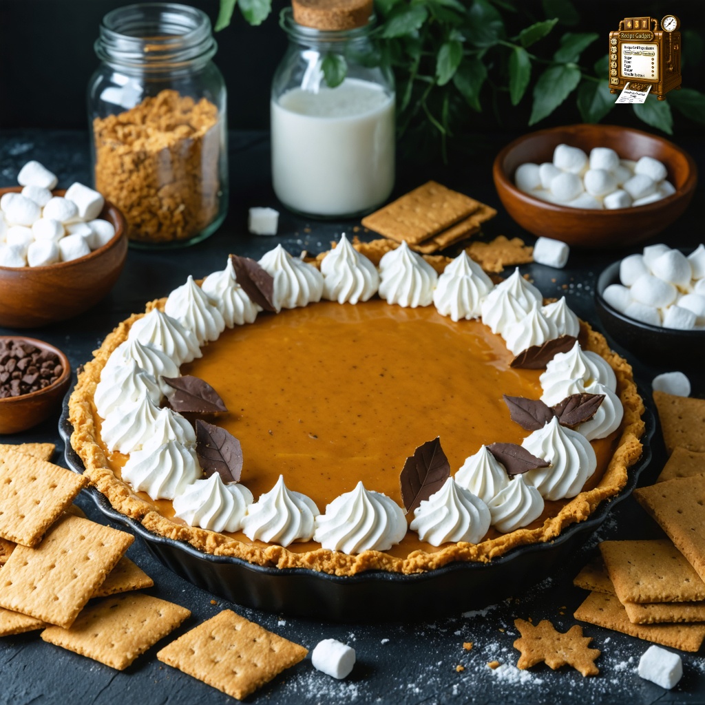 Frozen Pumpkin Mousse Pie recipe