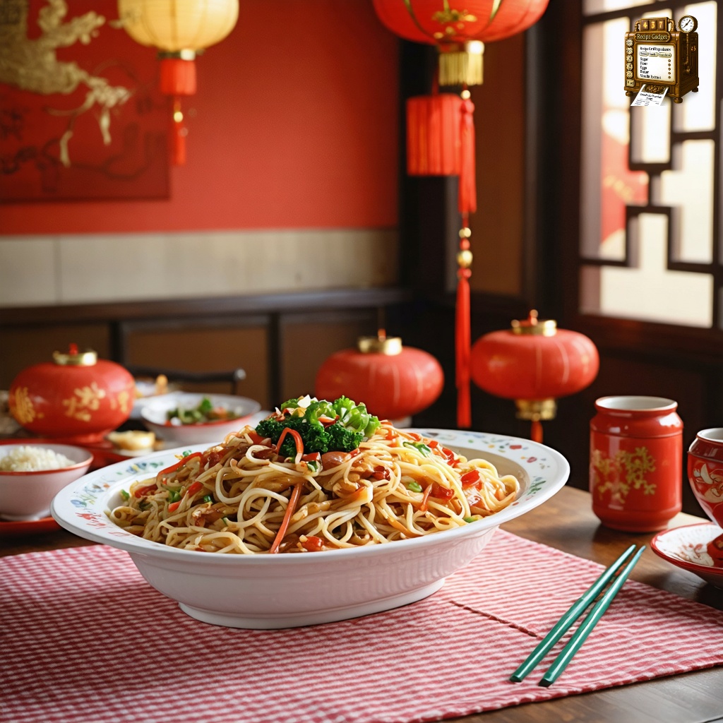 Curator Mikey's Teppanyaki Noodles recipe