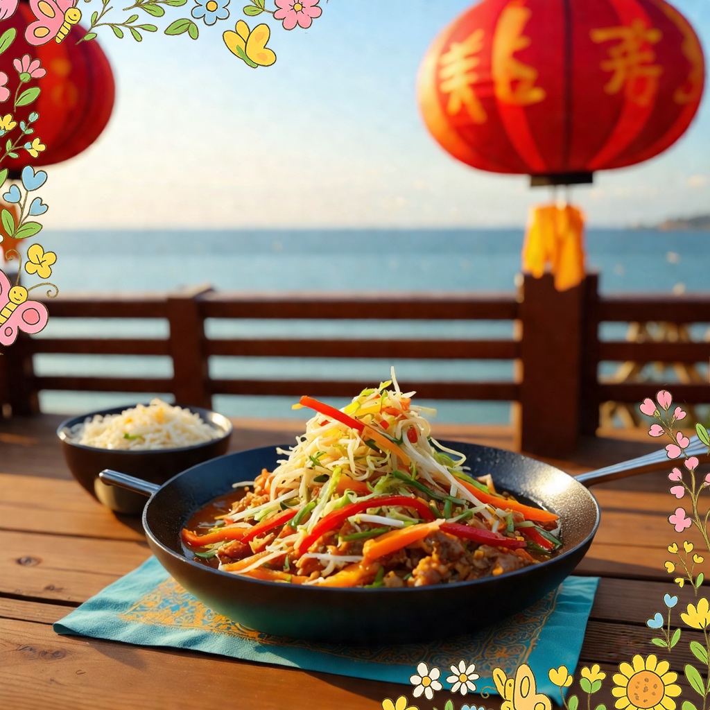 Egg Roll Raman Skillet recipe