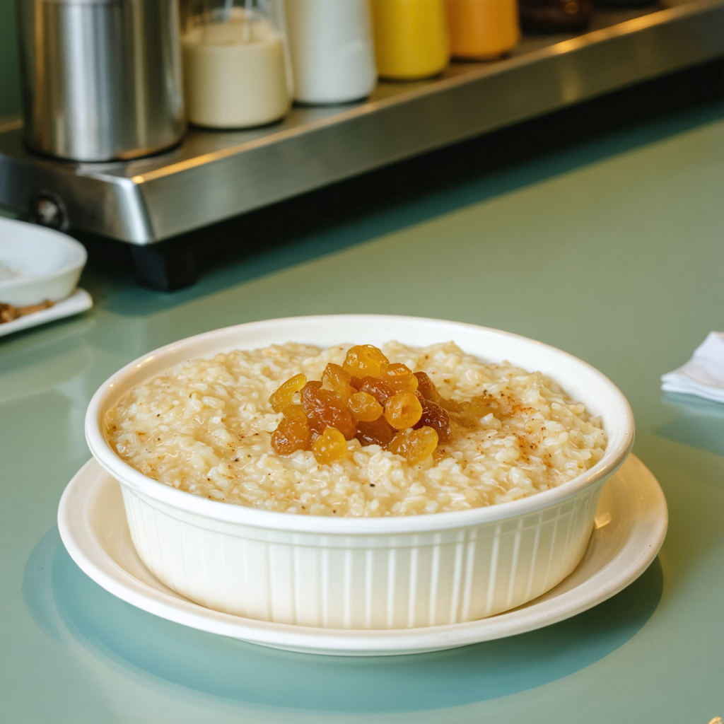Rice Pudding with Cooked Rice recipe