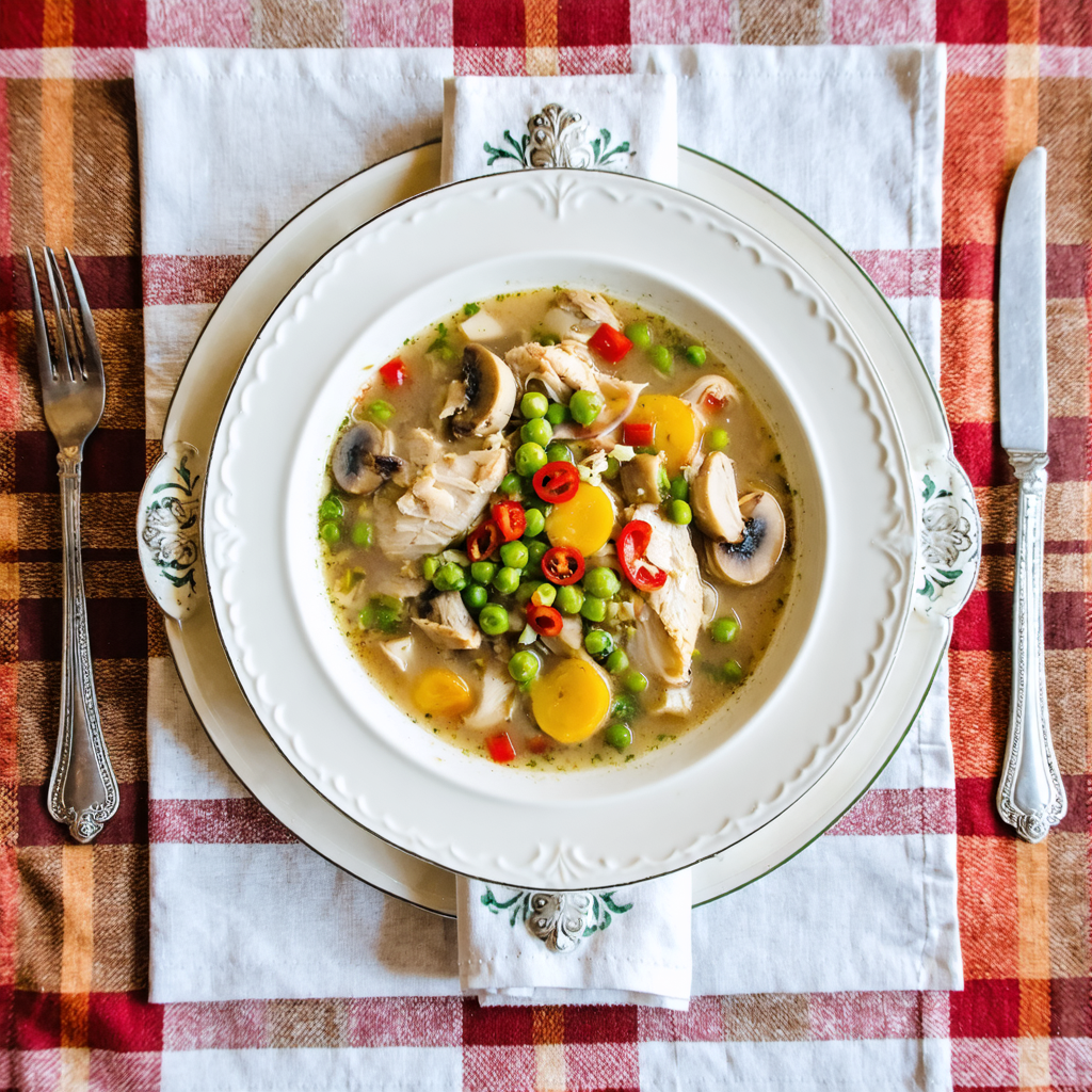 Classic Chicken à la King Recipe recipe