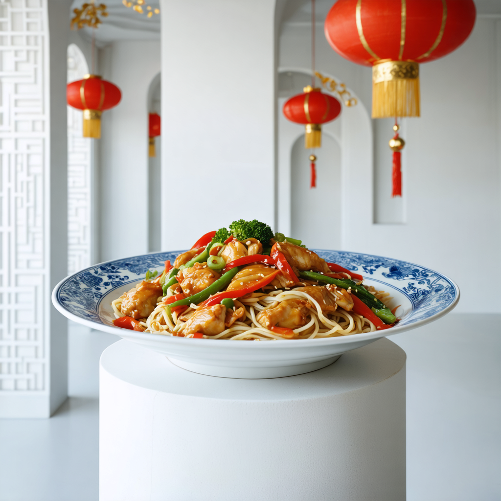 Chicken Stir Fry Noodles recipe