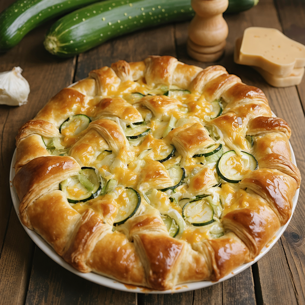 Italian Zucchini Crescent Pie recipe