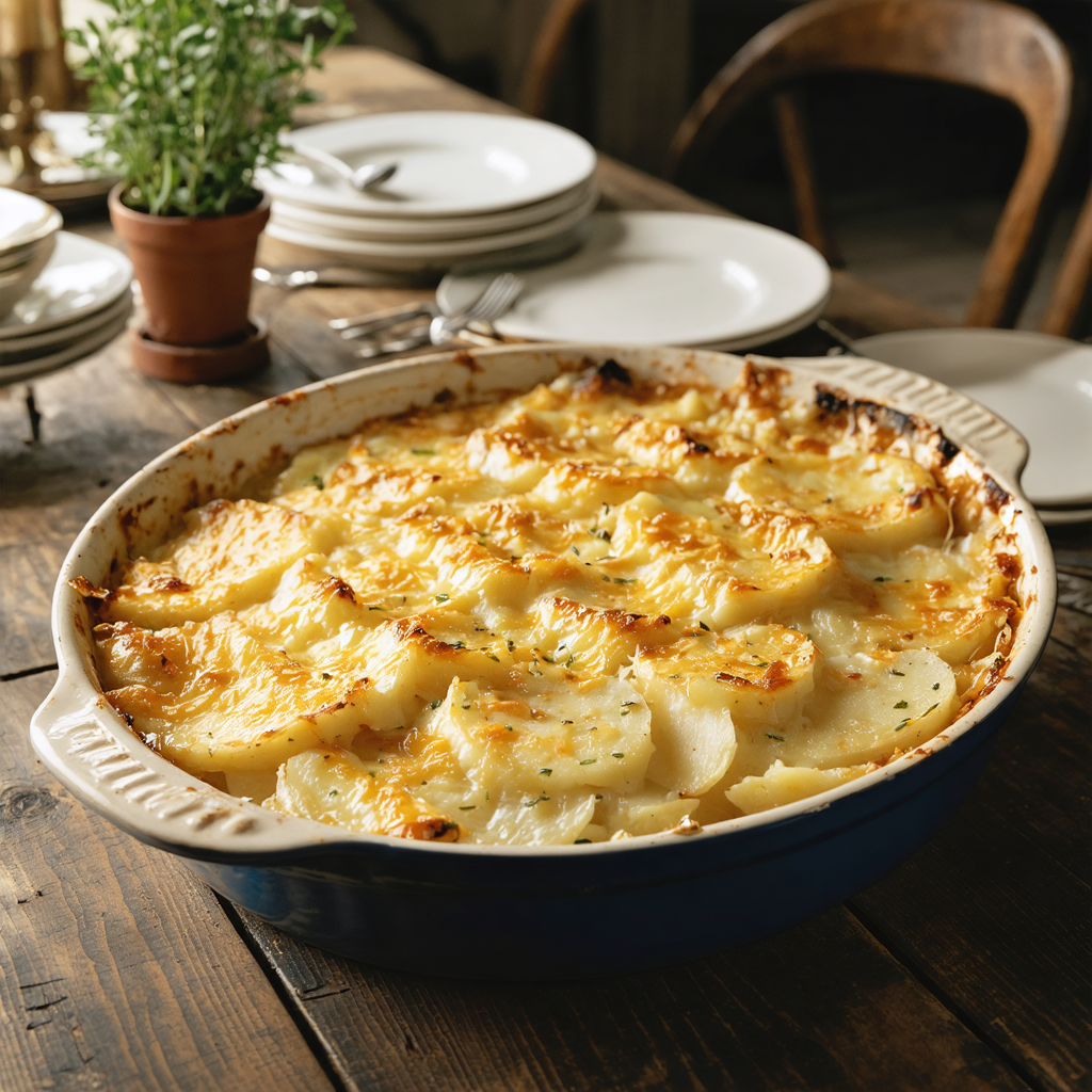 Au Gratin Potatoes recipe