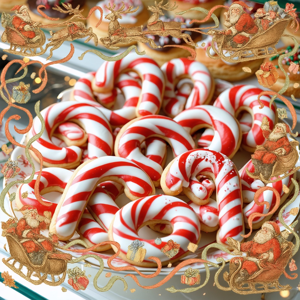 Candy Cane Cookies recipe