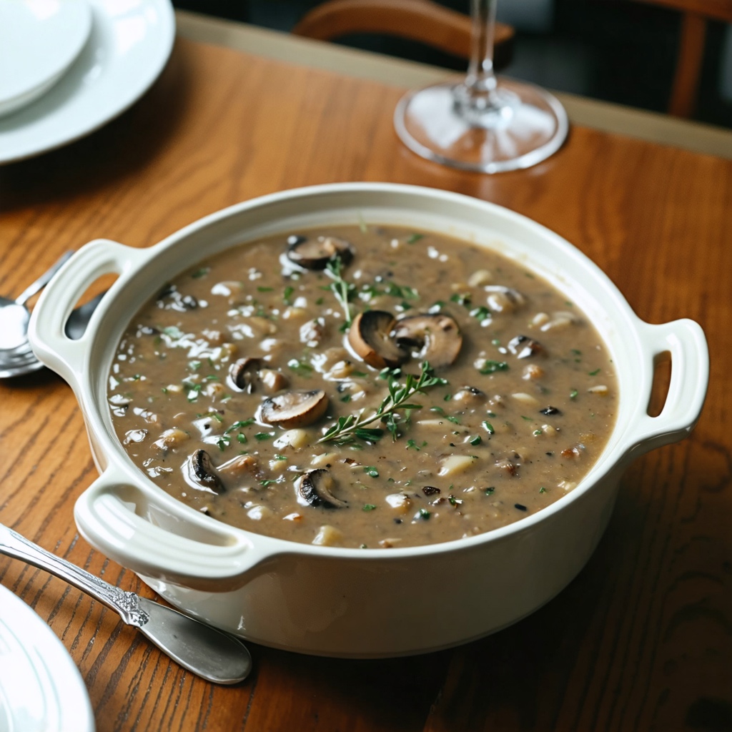 Mushroom Gravy recipe