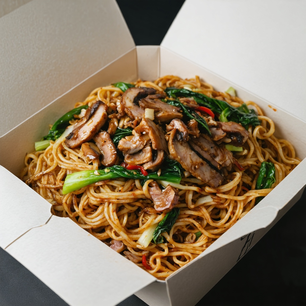 Shanghai Style Stir-Fried Noodles recipe