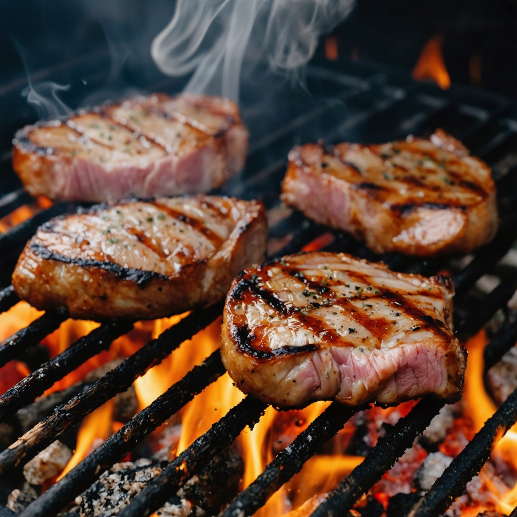 Grilled Pork Chops recipe