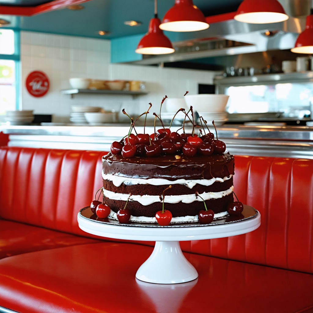 Chocolate Cherry Cake recipe