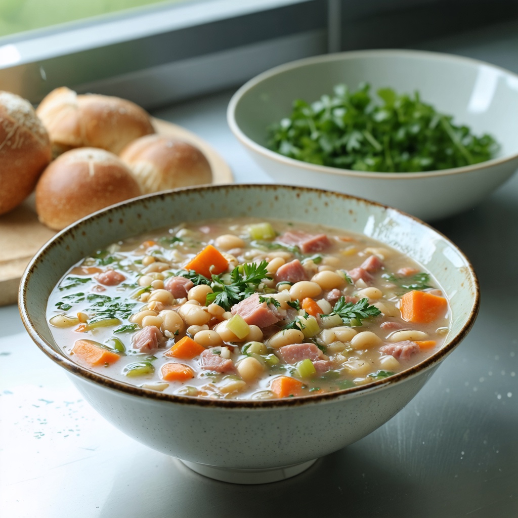 Ham and Bean Soup recipe