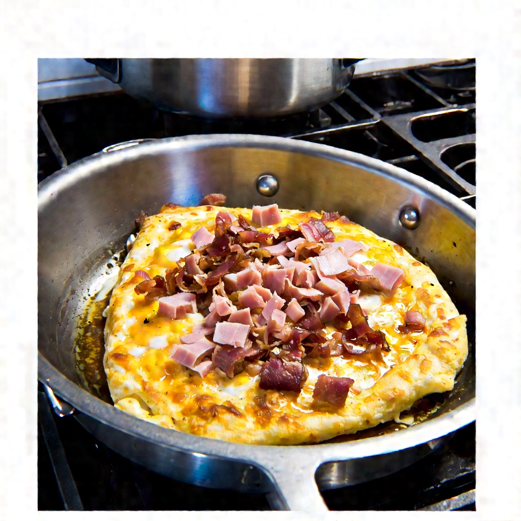 Meat Lover's Omelette Recipe recipe