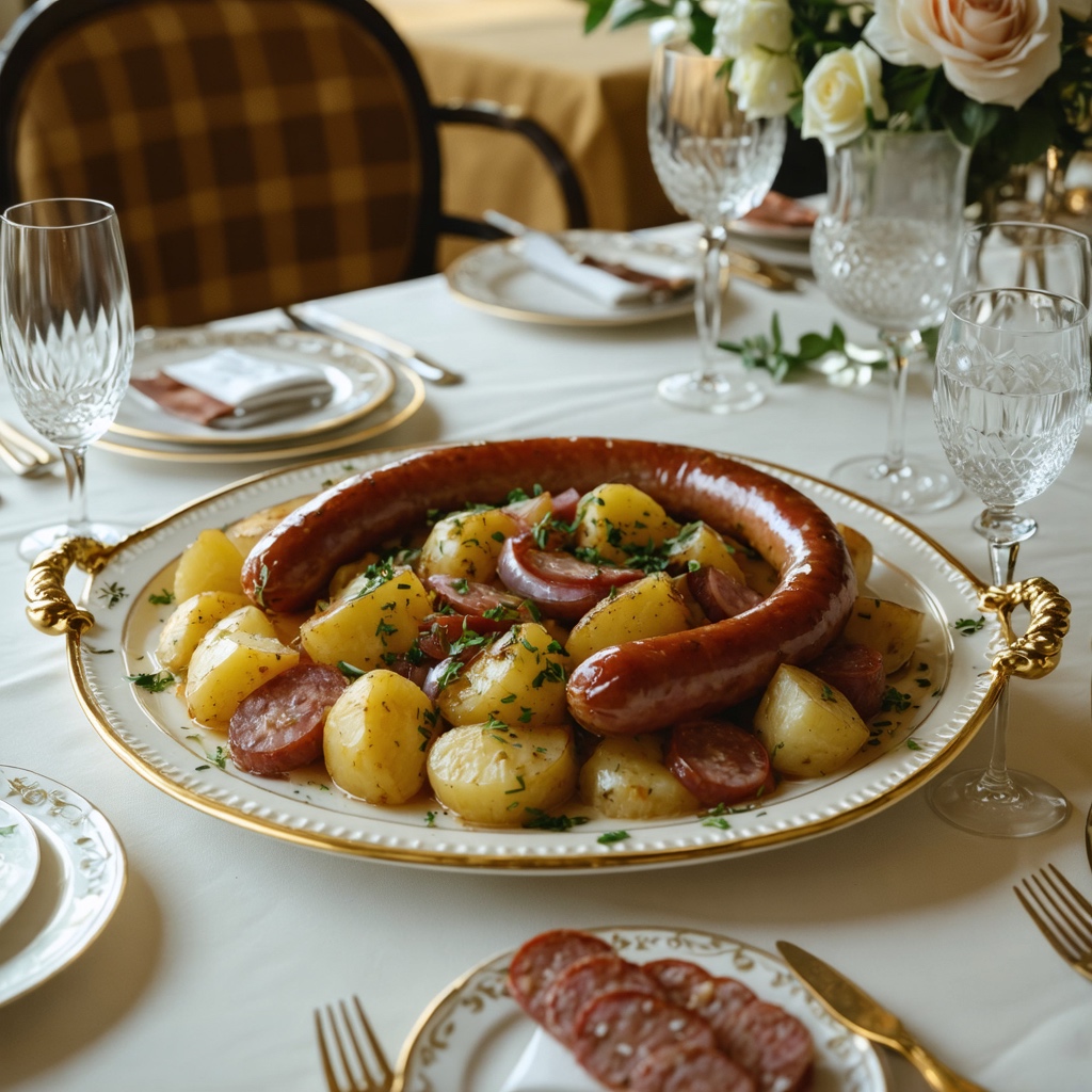 Kielbasa and Potatoes recipe