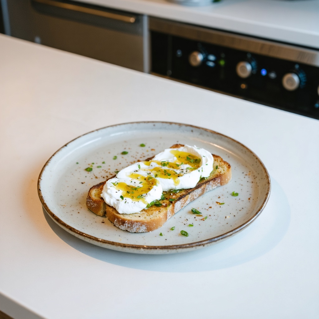 Whipped Ricotta Toast recipe