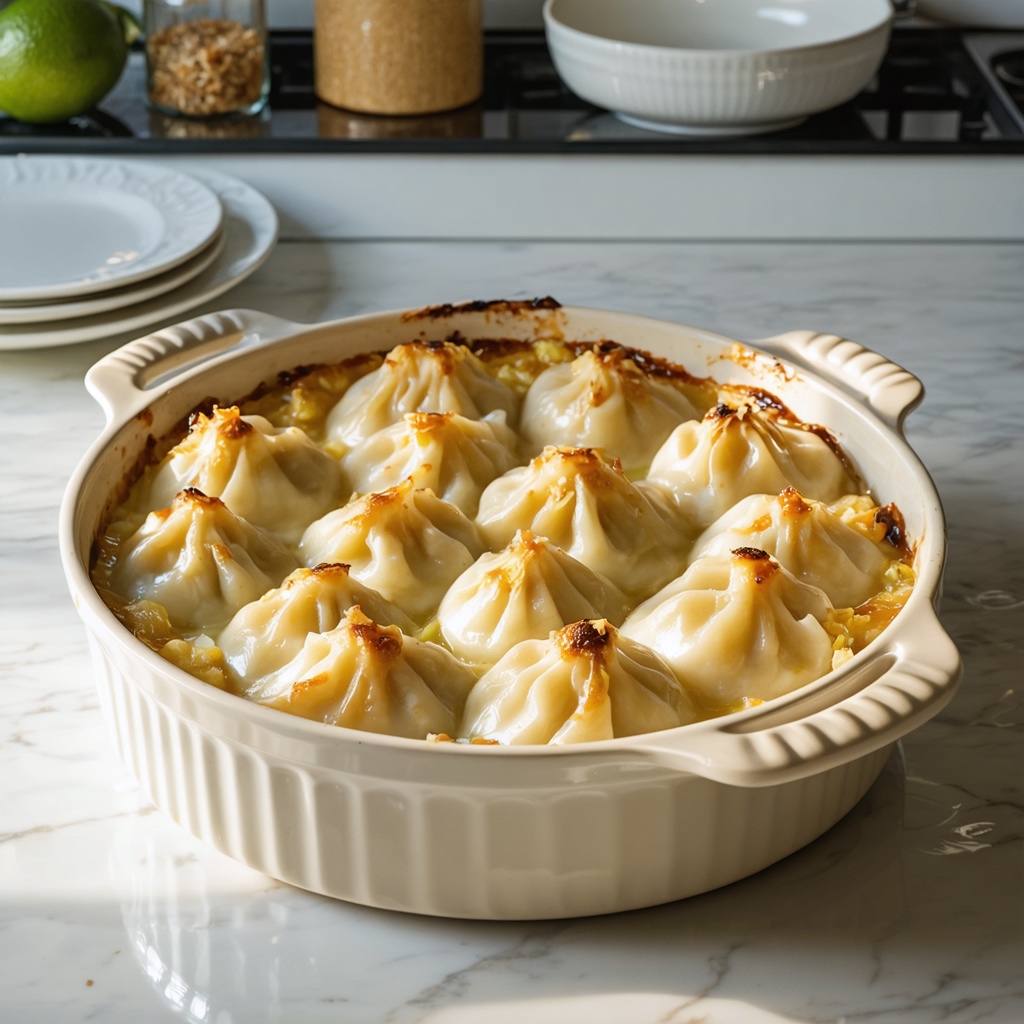 Coconut-Lime Dumpling Bake recipe
