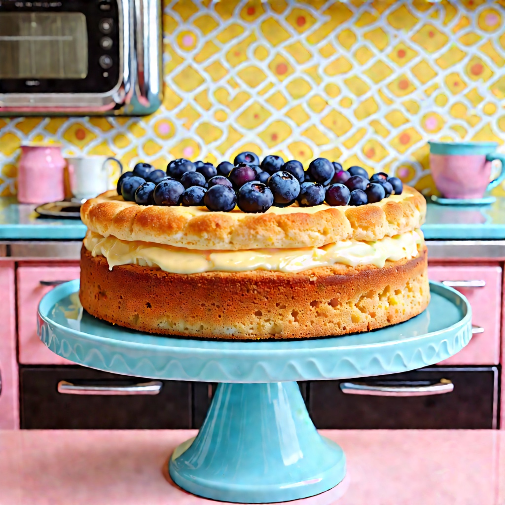 Brown Butter Blueberry Cake recipe