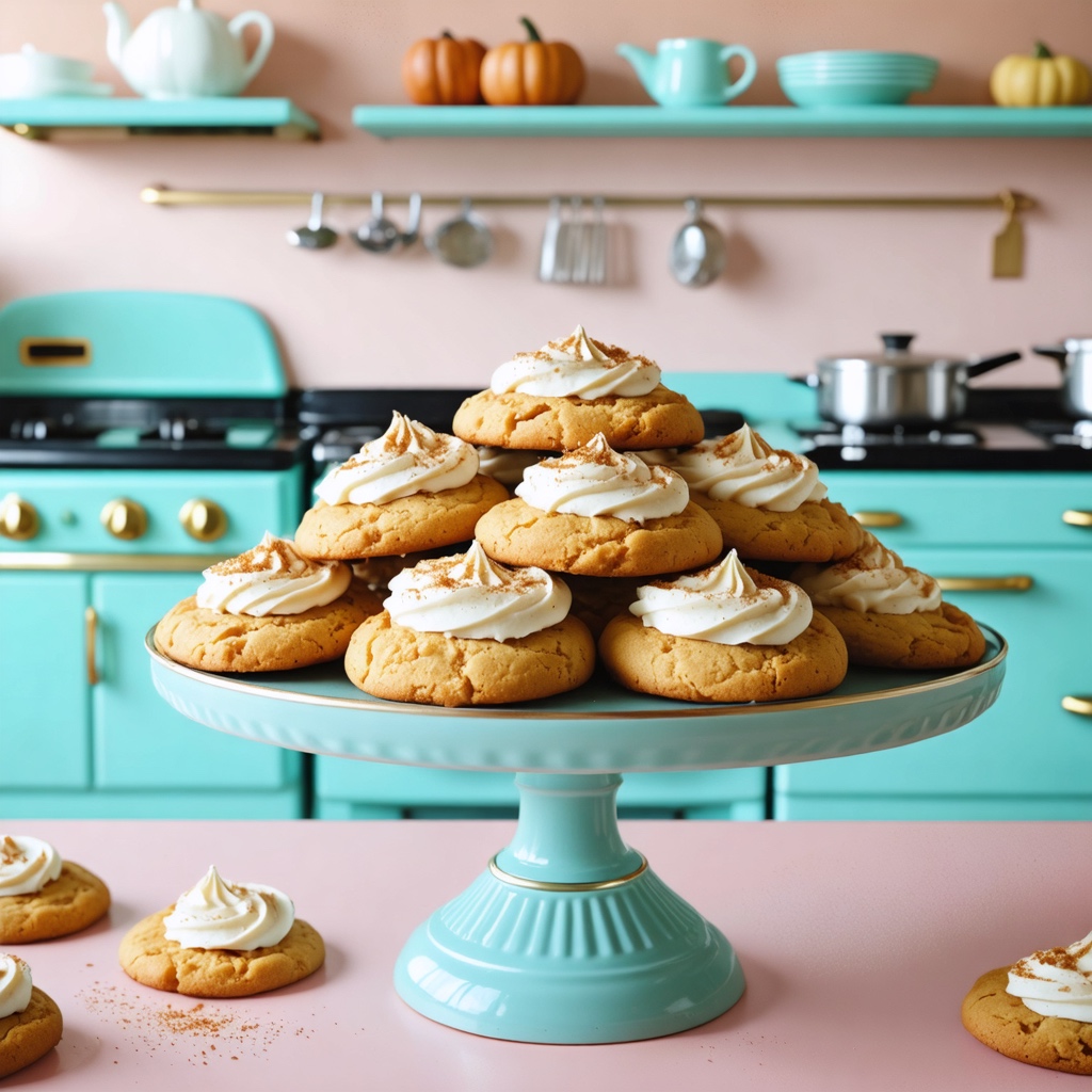 Pumpkin Cake Mix Cookies recipe