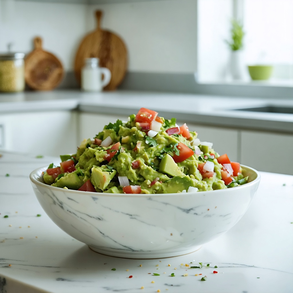 Easy Homemade Guacamole recipe