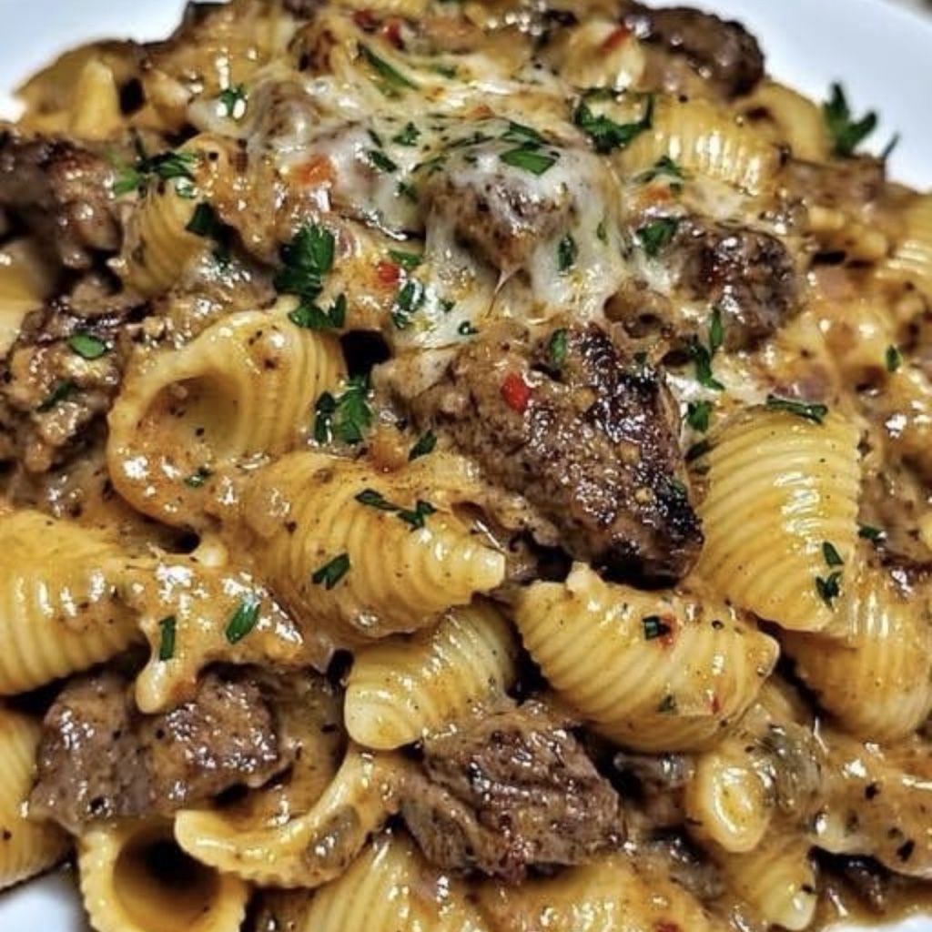 Creamy Paprika Steak recipe