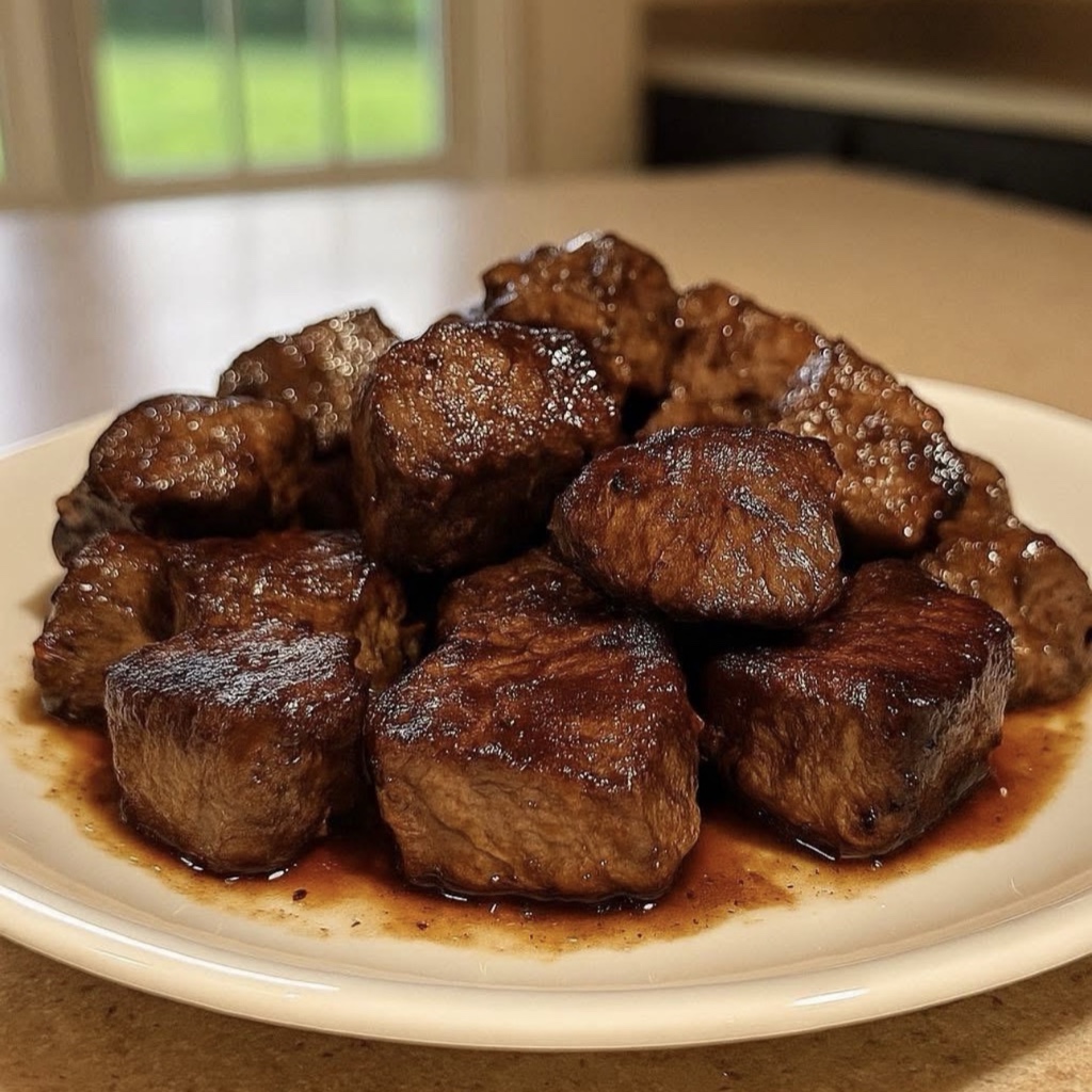 Crockpot Steak Bites recipe
