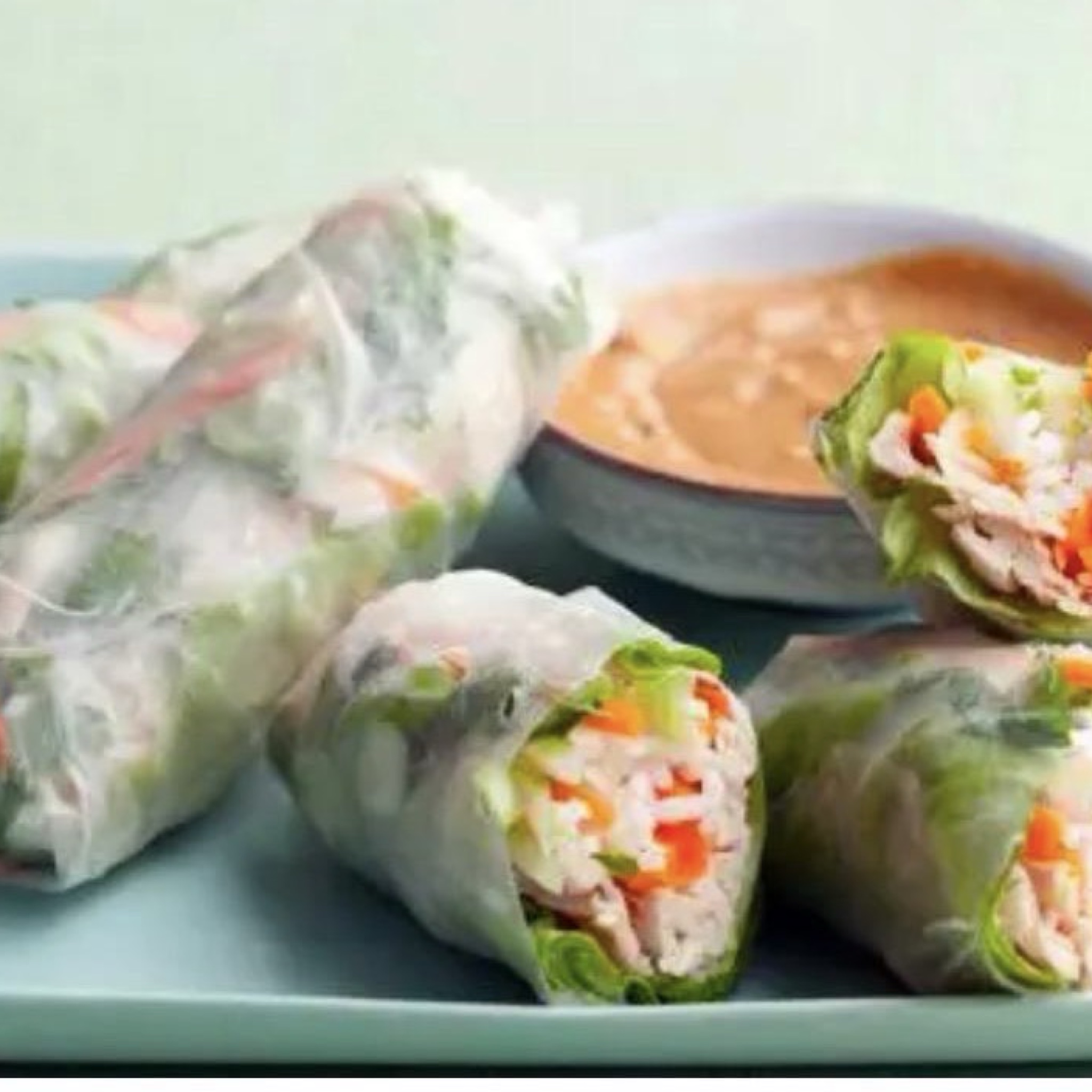 Chicken Summer Rolls recipe