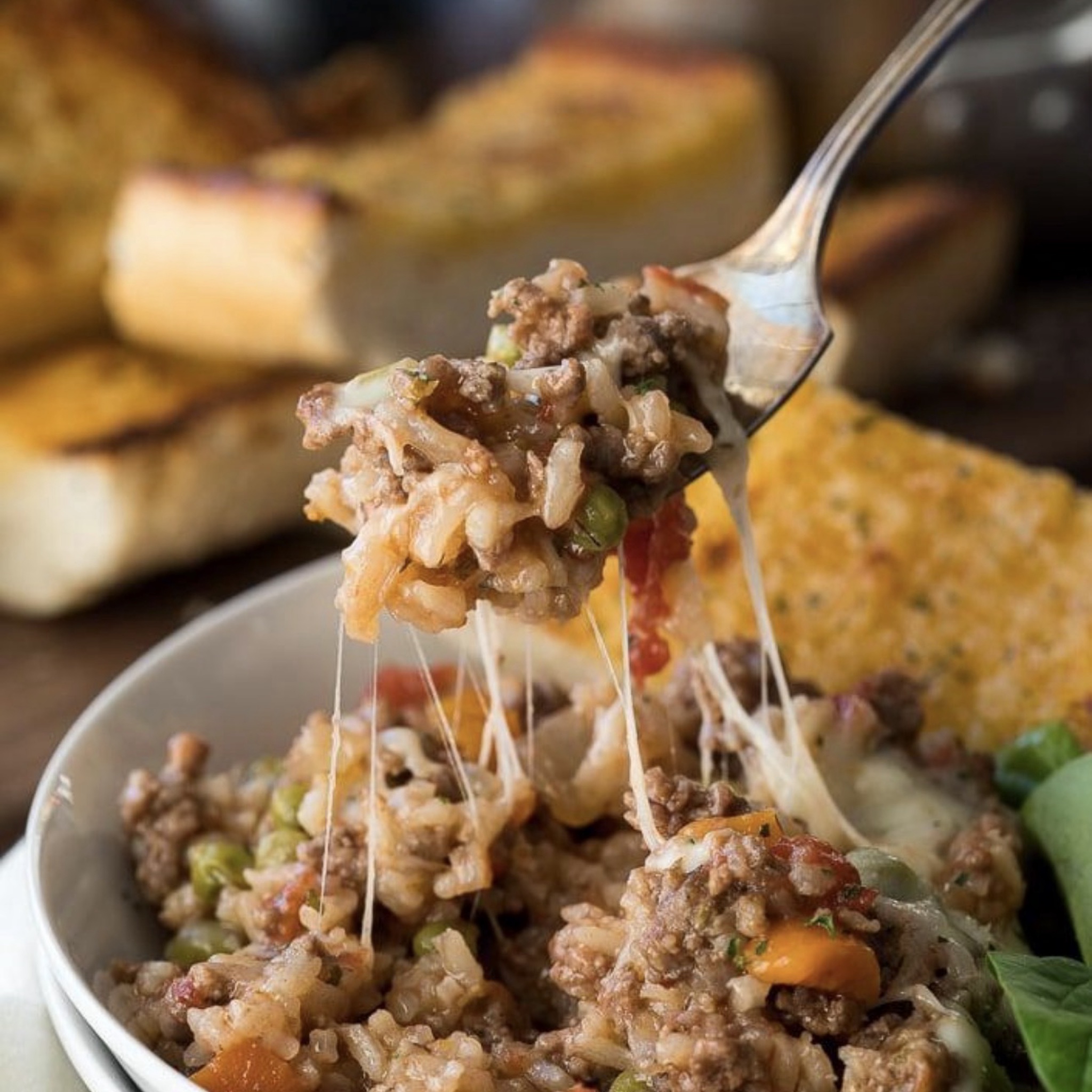 Italian Beef and Rice Skillet recipe