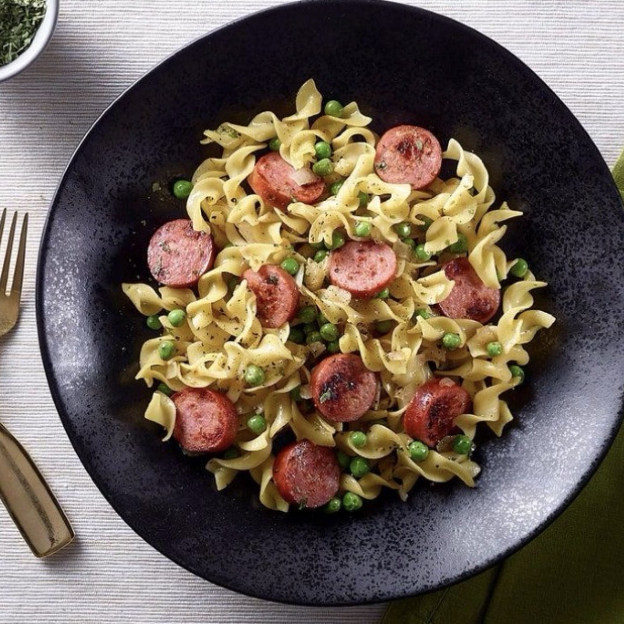 Polska Kielbasa & Egg Noodles recipe