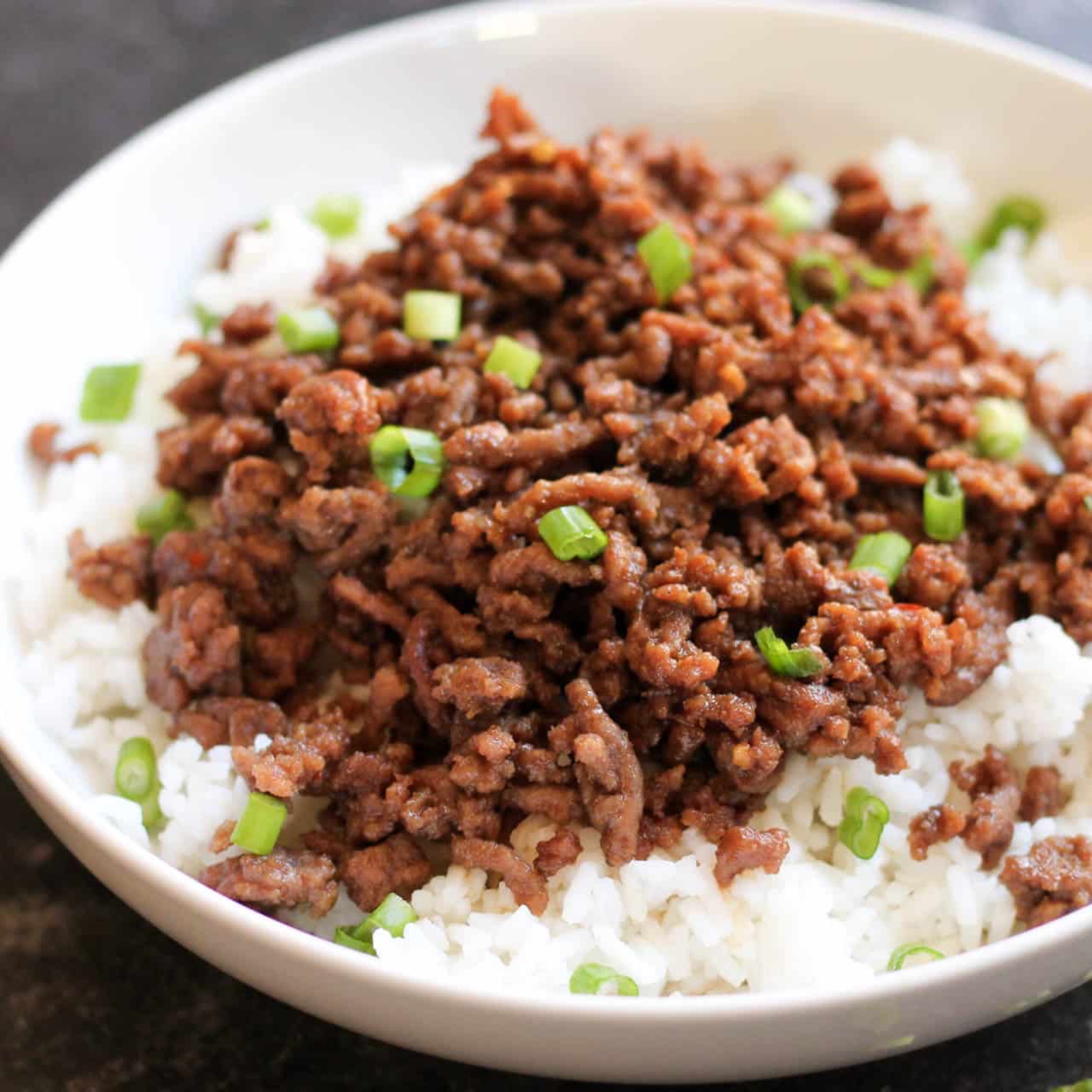 Korean Beef and Rice recipe