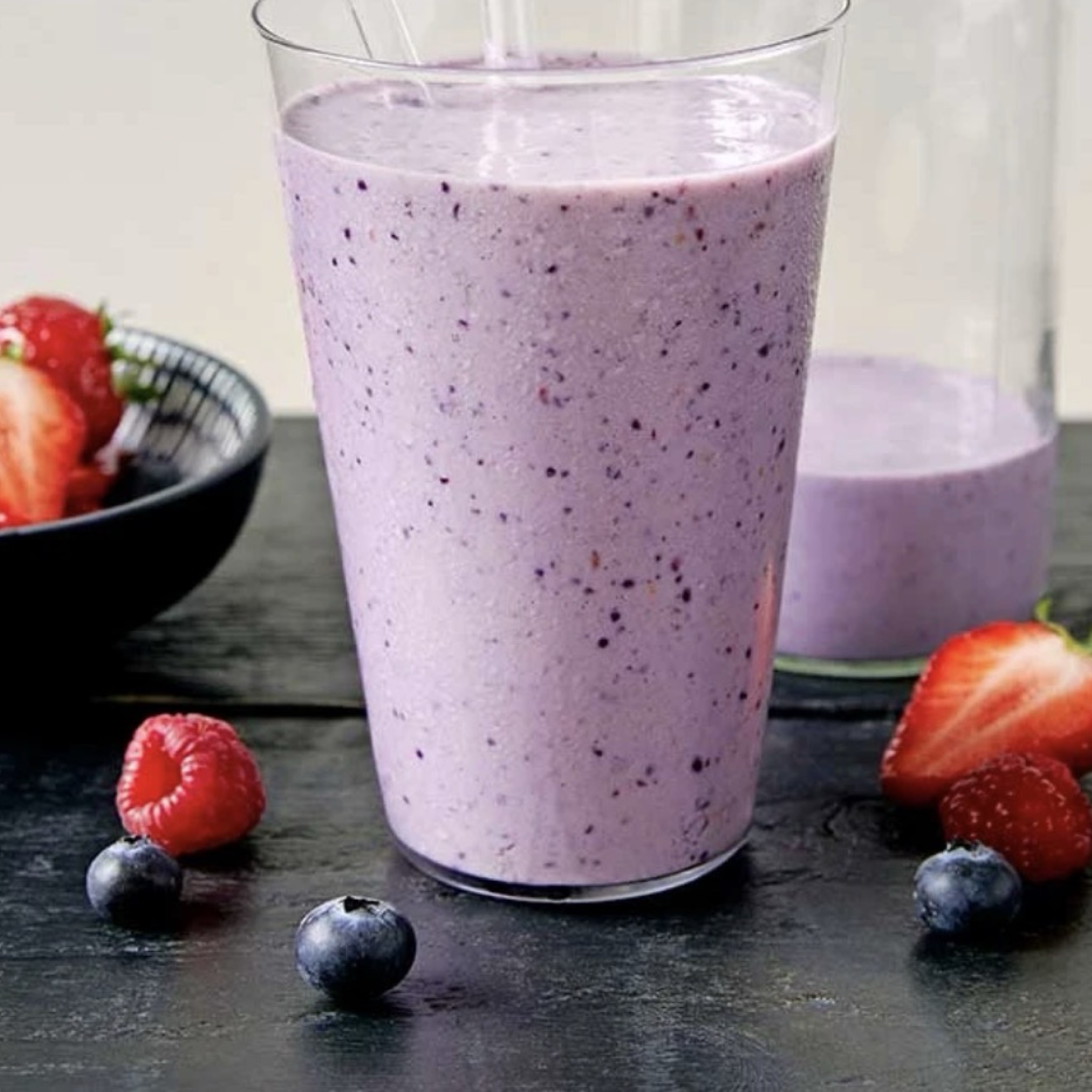Berry protein smoothie recipe