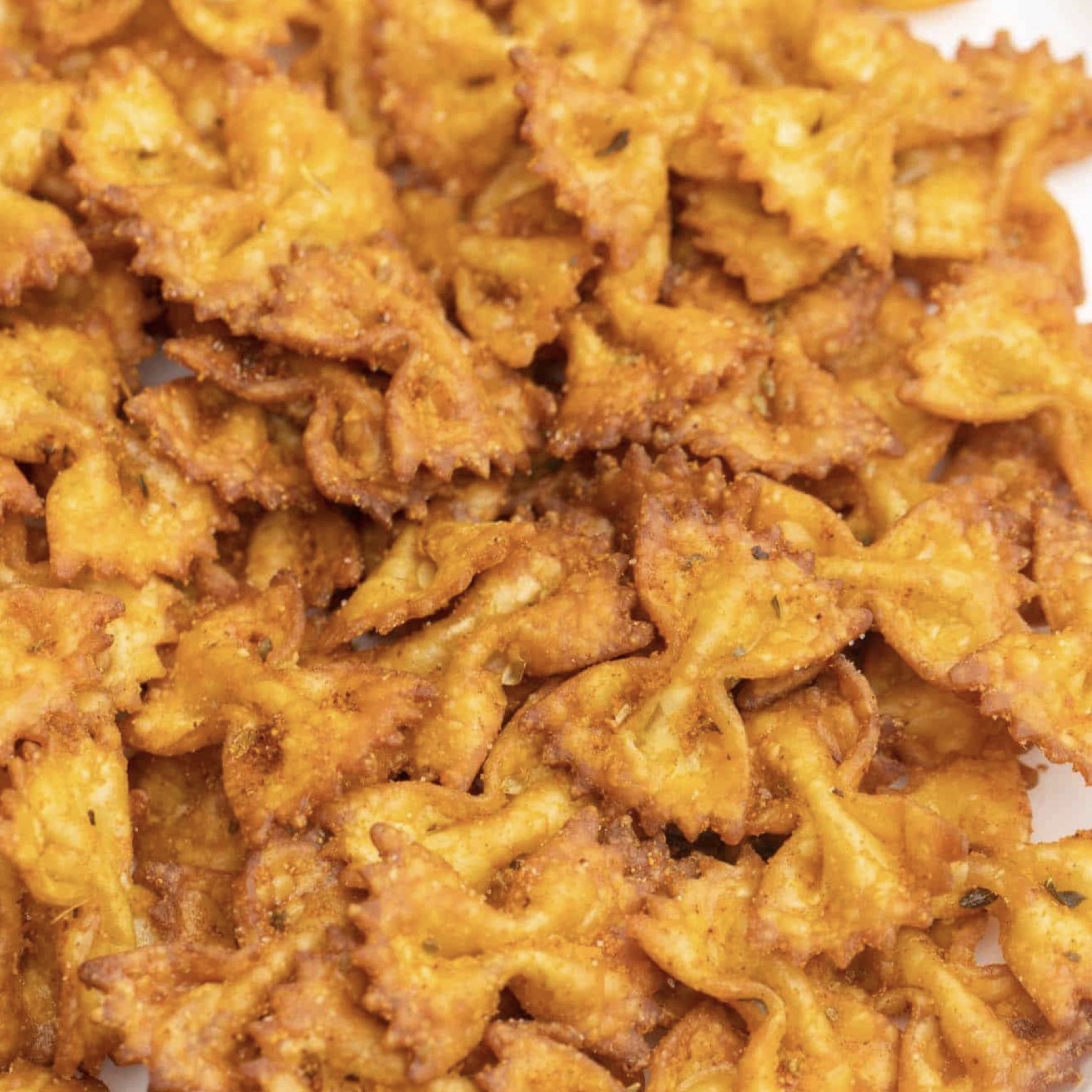 Cacio E Pepe High-Protein Pasta Chips recipe