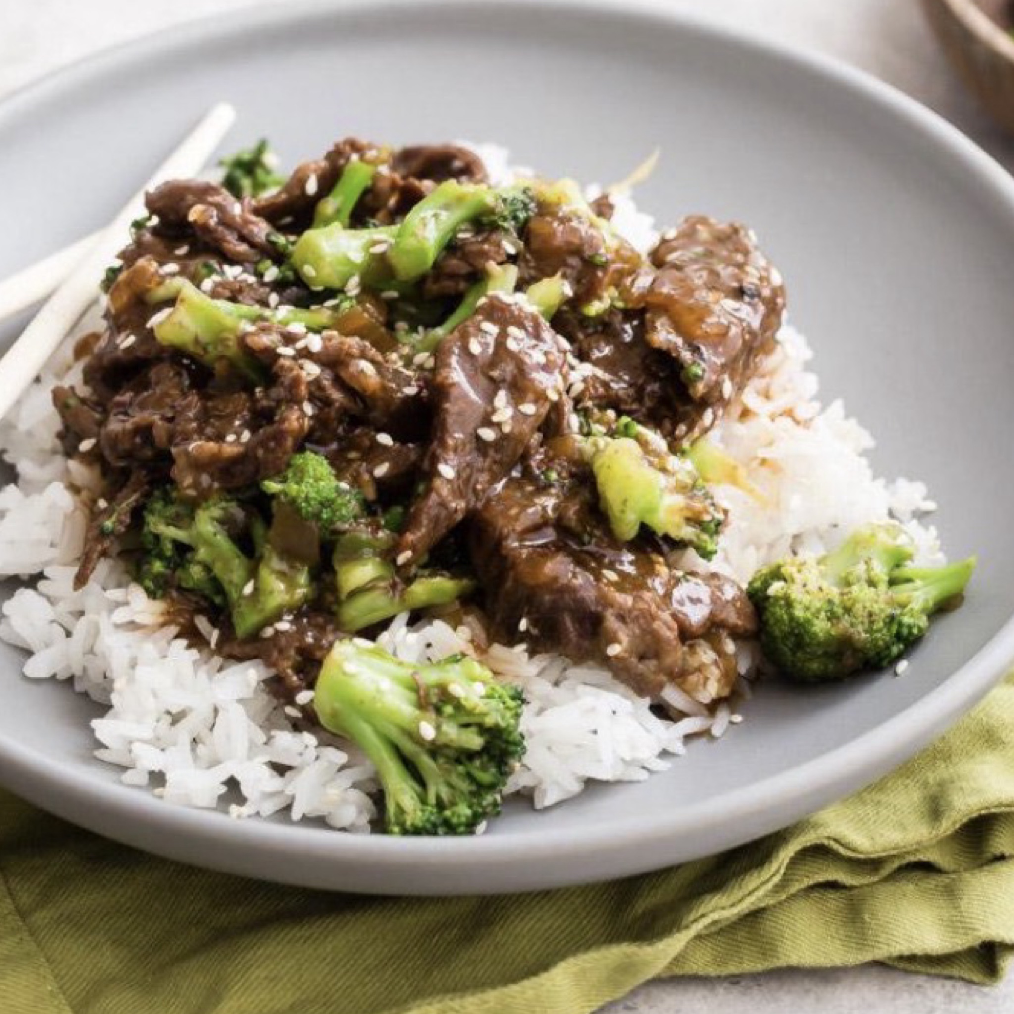 Pressure Cooker Beef and Broccoli recipe